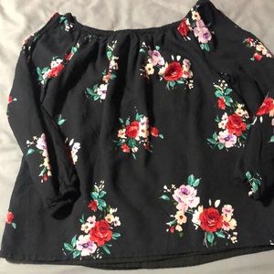 Abercrombie kids floral top